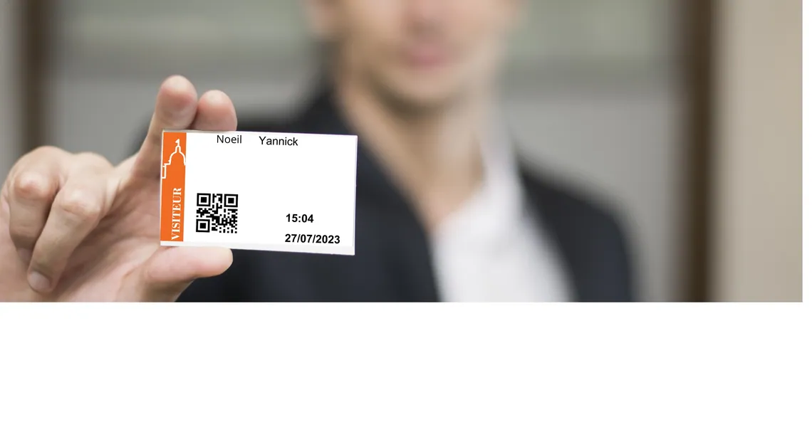 Illustration for the article “Delivering a professional welcome with optimal visitor registration”
