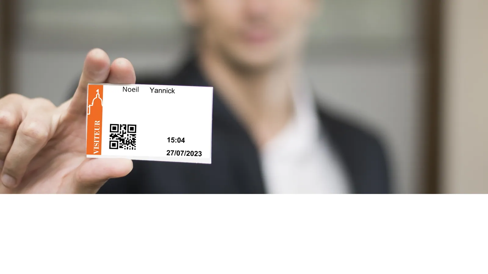 Illustration for the article “Delivering a professional welcome with optimal visitor registration”