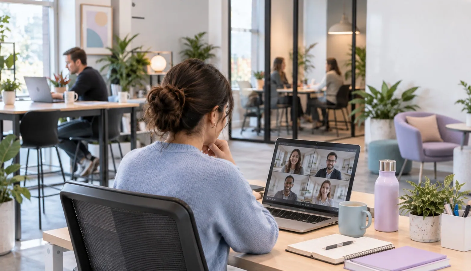 image d'un flex office