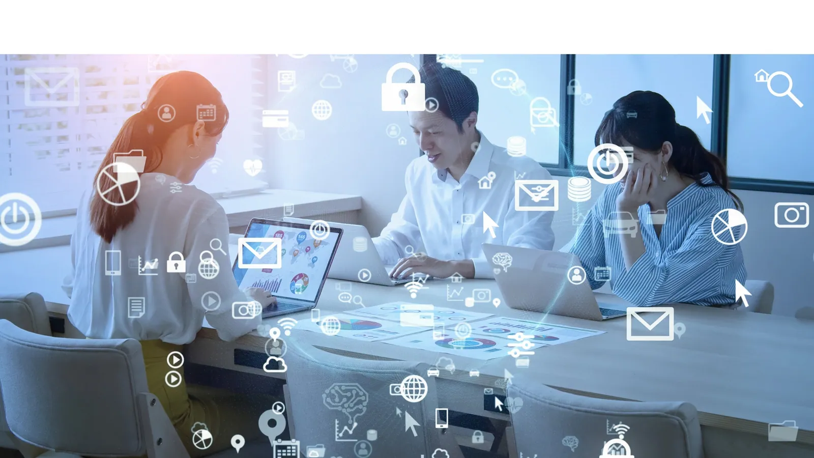 Illustration for the article “Meeting room management: sensors, IoT and CSR to the rescue”
