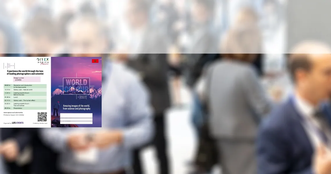 Illustration for the article “Hamilton Apps and Epson at GITEX Africa, Marrakech”