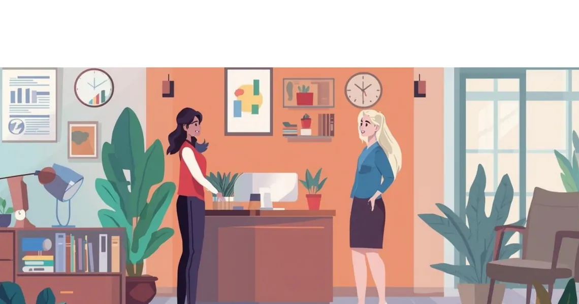 Illustration for the article “Why visits leave the building entrance and reception vulnerable”